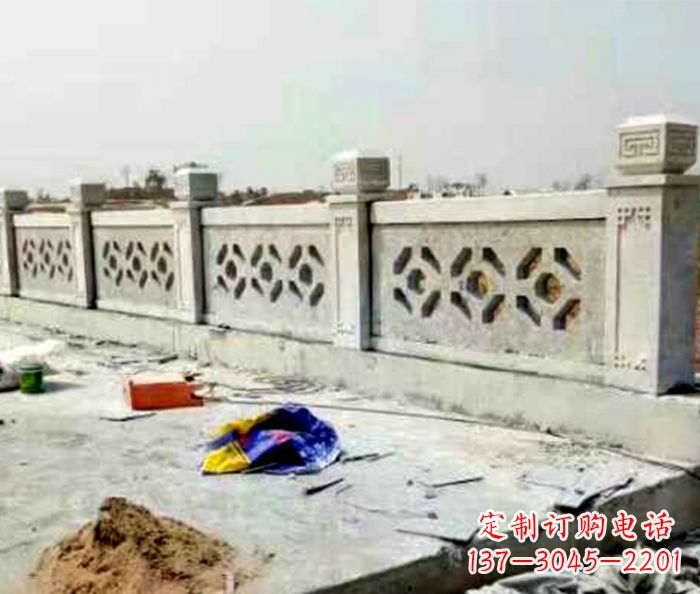 长春公园大理石栏板石雕