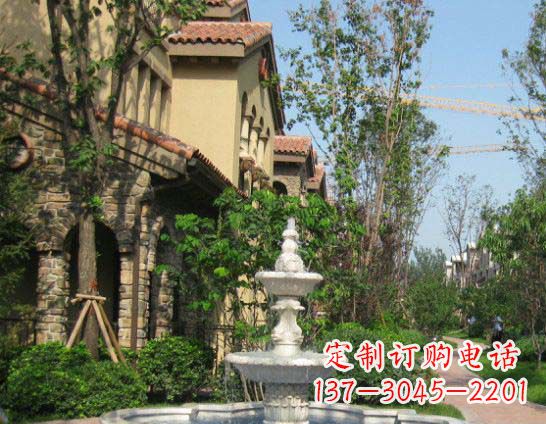 长春大理石喷泉雕塑