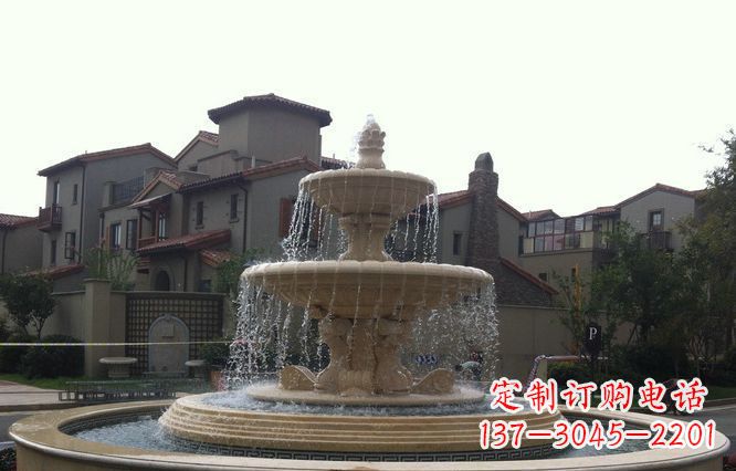 长春精美的喷泉石雕雕塑