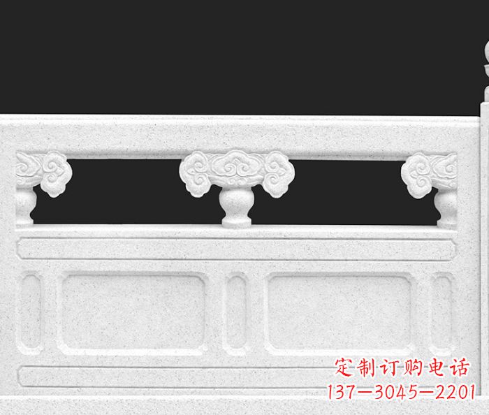 长春汉白玉石栏板雕塑