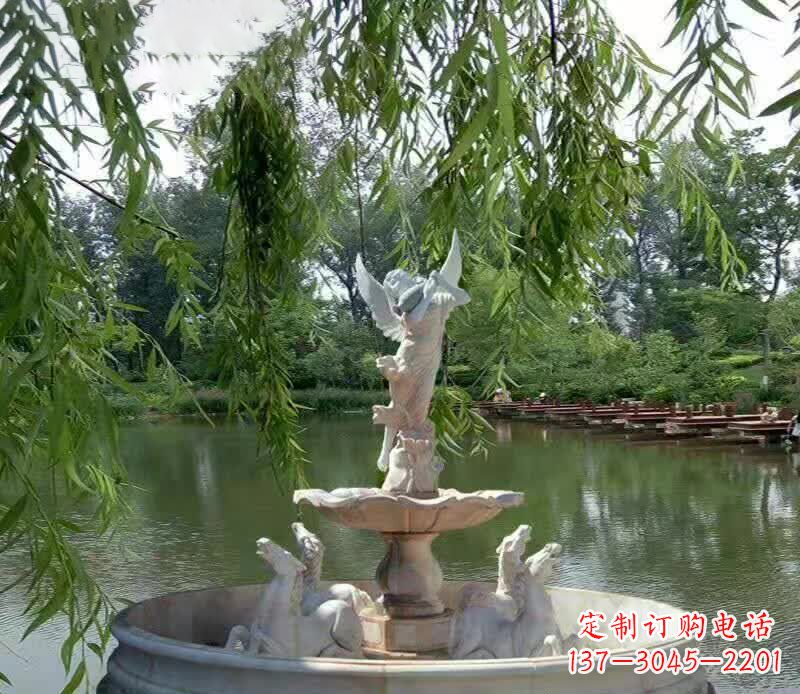 长春公园天使景观石雕