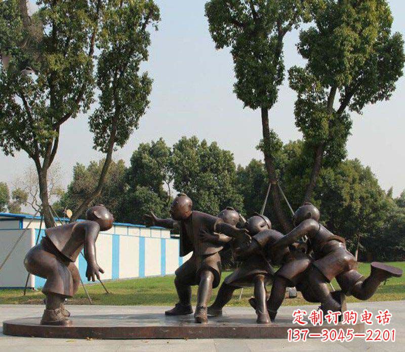 长春老鹰铜雕塑
