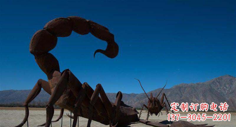 长春中领雕塑精美铜雕蝎子雕塑