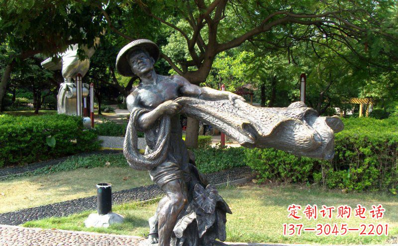 长春渔民铜雕—— 带您体验渔夫传统文化