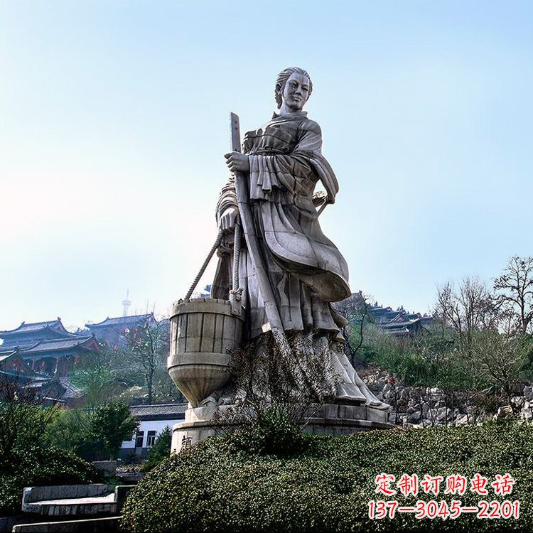 长春古代美女文姜景观雕塑