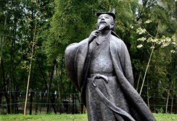 长春诞生于中国古代传奇的雕塑——王羲之铸铜雕塑