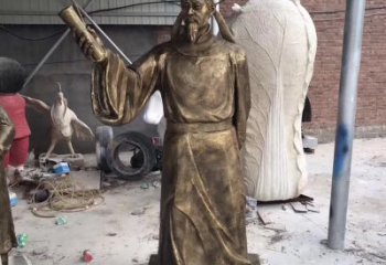 长春龙韵铜雕——歌颂古代大文豪李白