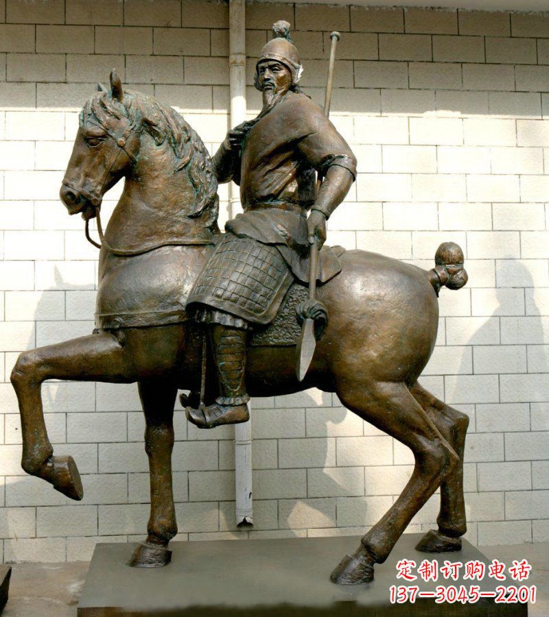 长春中领雕塑:古罗马战士公园铜雕