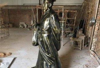 长春千古经典——代表古代艺术审美的王羲之雕塑