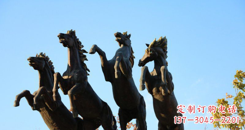 长春典雅精美的铜动物雕塑