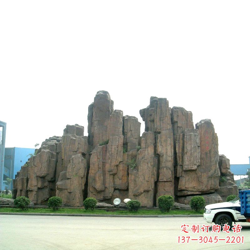 长春中领雕塑:全球领先的广场塑石假山雕塑定制厂家