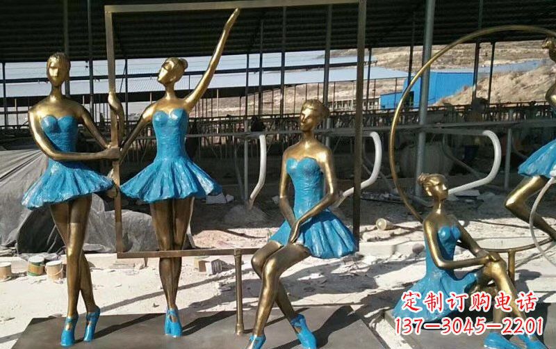 长春中领雕塑--美女芭蕾雕塑定制