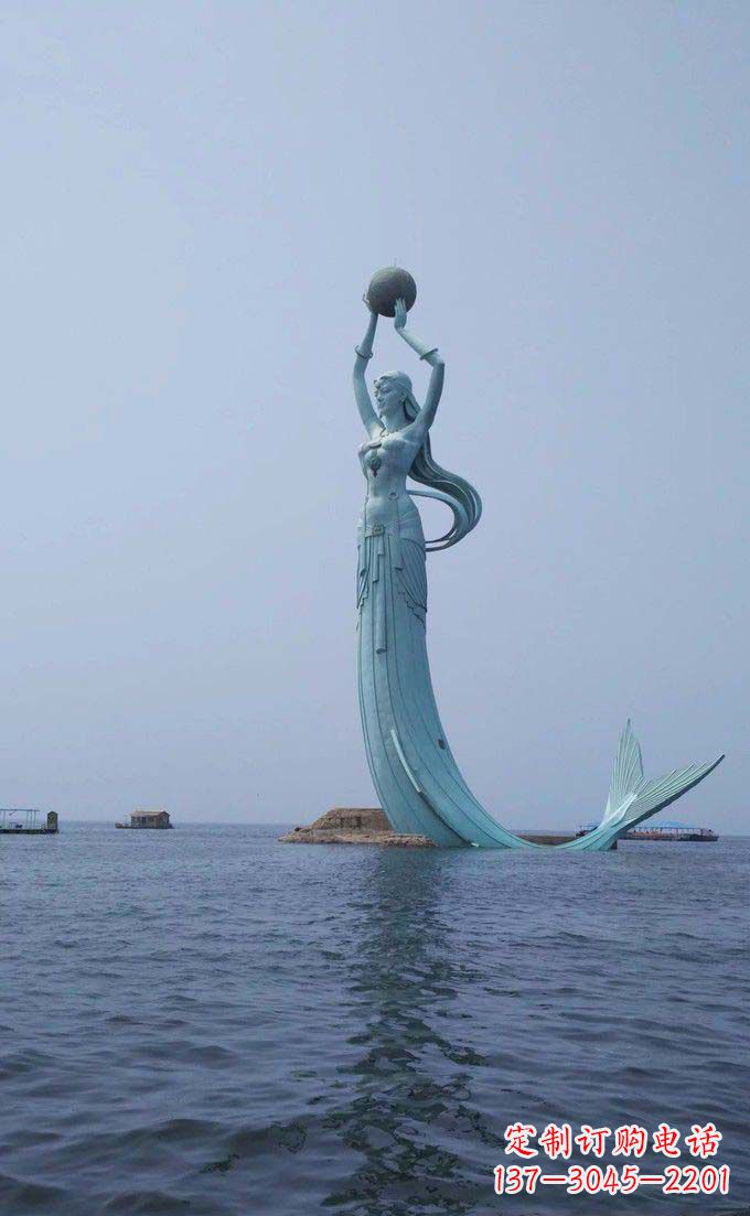 长春海洋美人鱼不锈钢雕塑