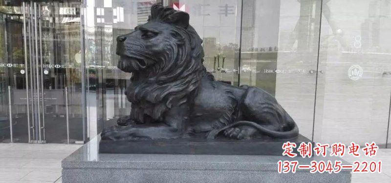长春领雕塑狮子铜雕,无可比拟的艺术精粹