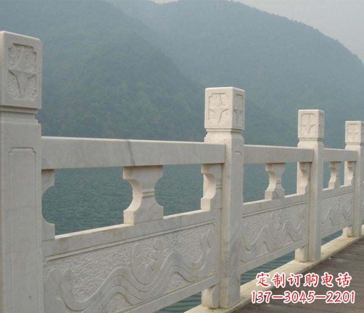 长春中领雕塑:景区大理石栏板石雕