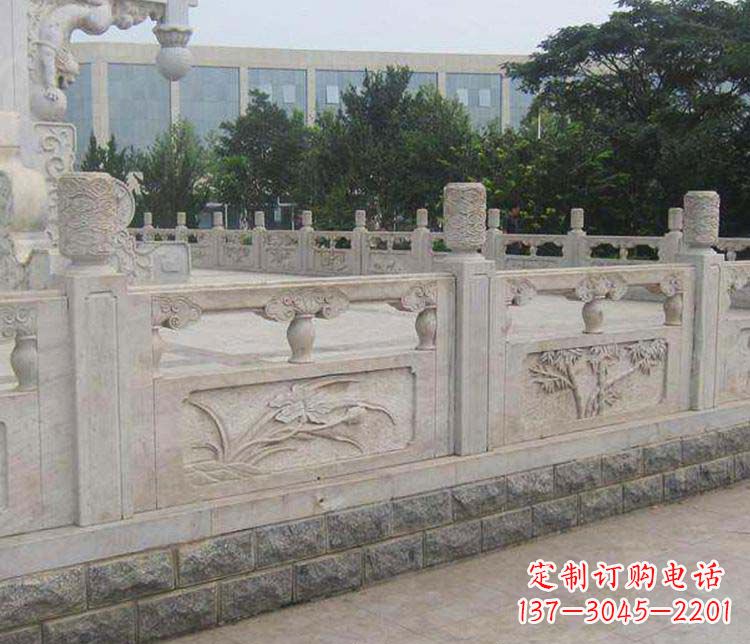 长春景区大理石栏板石雕 (5)
