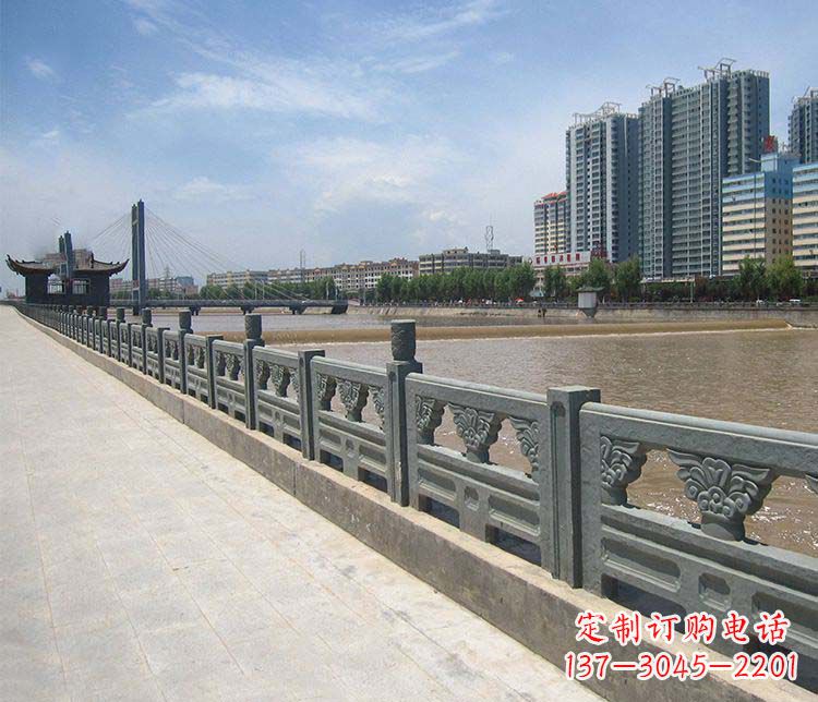 长春景区大理石栏板石雕