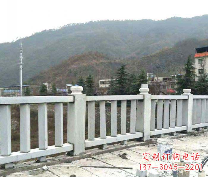 长春景区大理石栏杆石雕