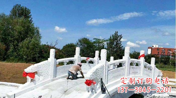 长春标题:领雕塑——最具艺术魅力的汉白玉石雕拱桥