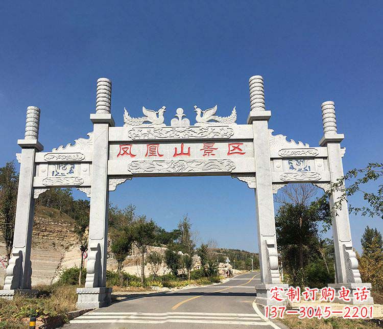 长春中领雕塑:高质量牌坊石雕