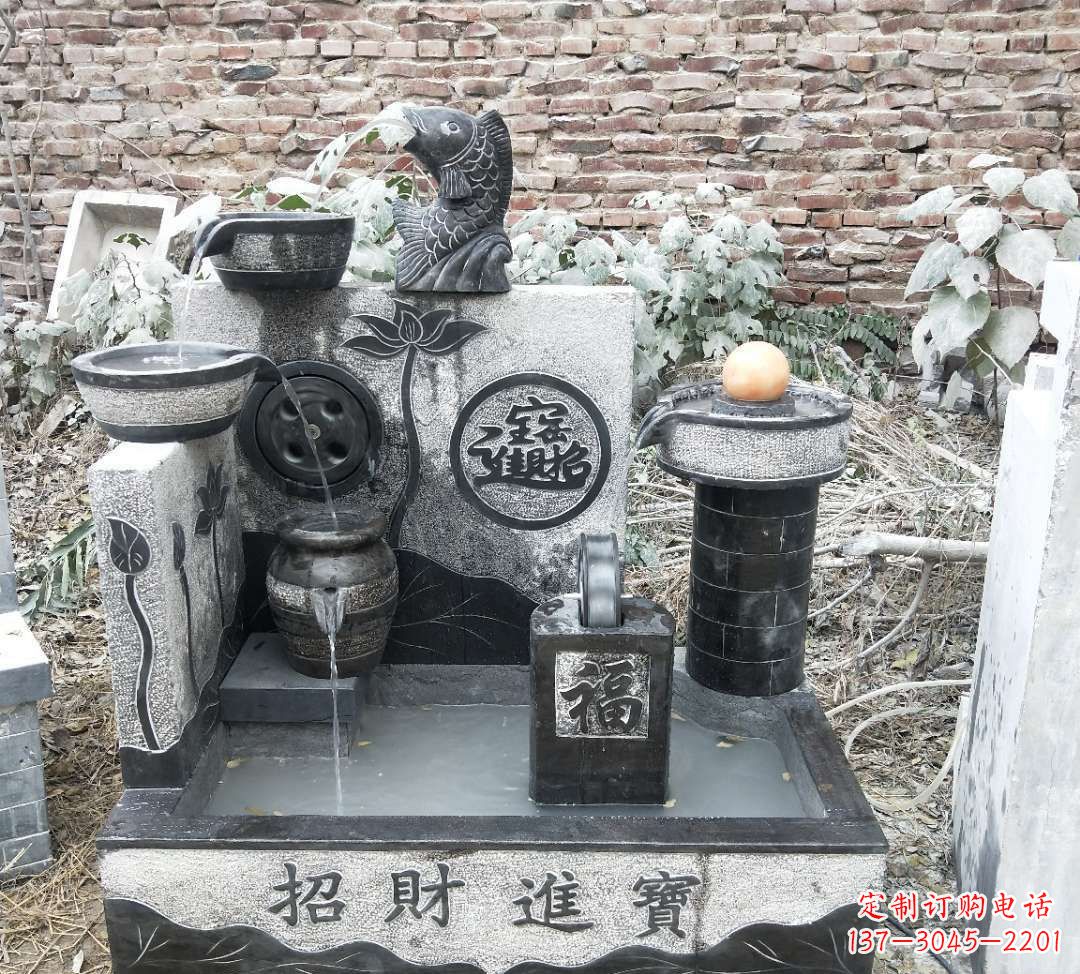 长春酒店招财流水池