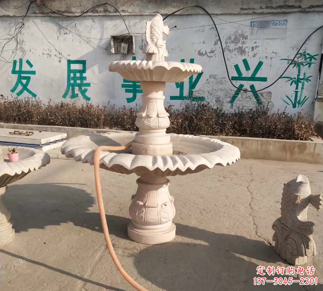 长春酒店装饰喷泉石雕