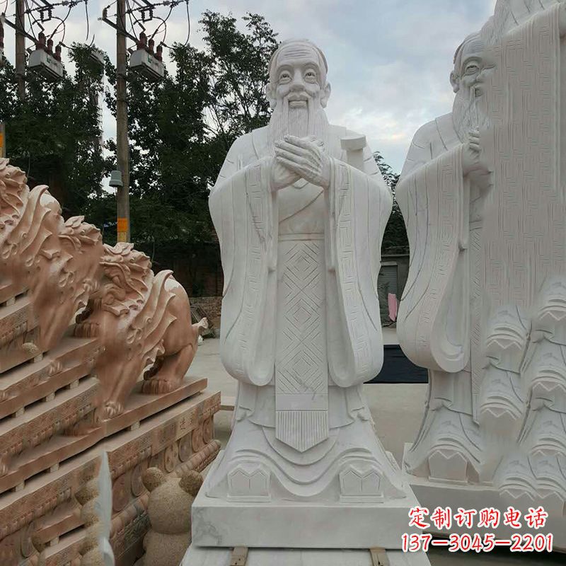长春志在孔子——领雕塑定制孔子雕像