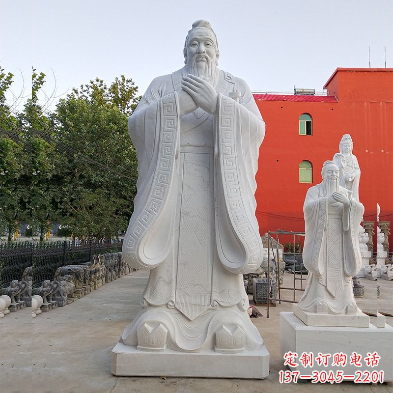 长春孔子圣像雕塑