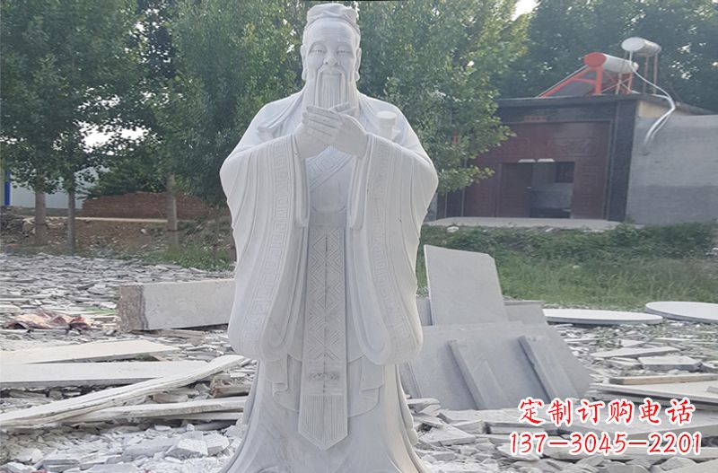 长春孔子石雕 (2)