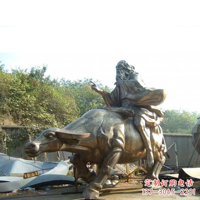 长春绽放老子雕像的传统文化魅力