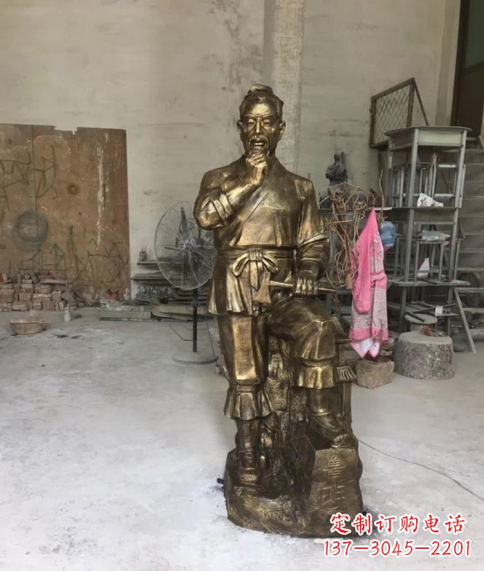 长春鲁班传世经典——铜雕塑