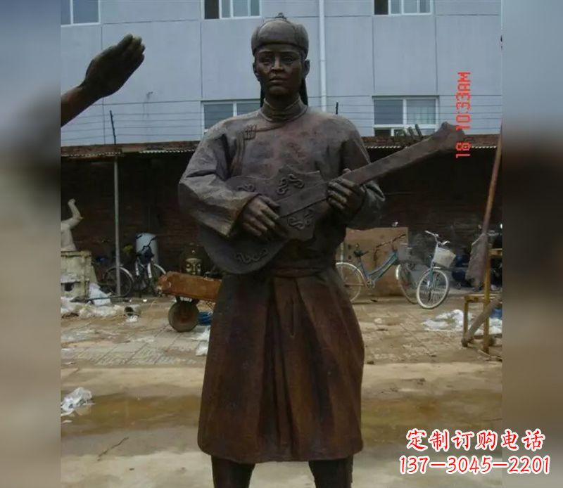长春传承蒙古族传统,让男人雕塑回到公园
