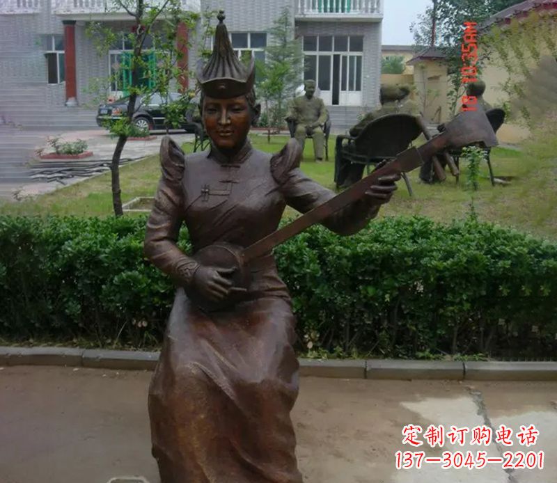 长春中领雕塑:激发女性精神魅力的铜雕塑