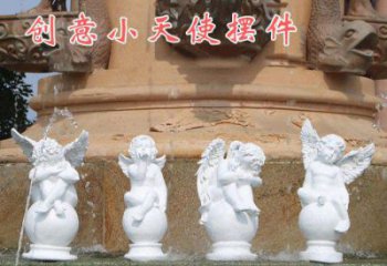 长春中领雕塑：汉白玉小天使雕塑
