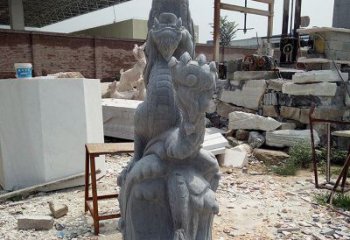 长春蛟龙出海雕塑