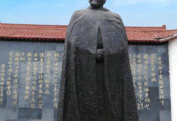 长春精美手工雕刻林则徐铜雕像