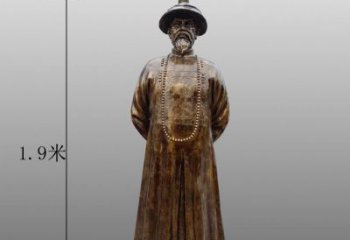 长春为您量身定制林则徐铜雕像