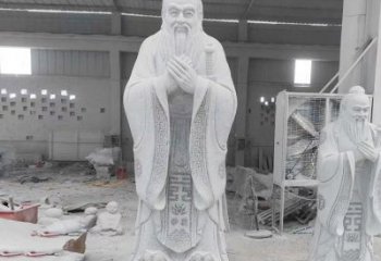 长春精美的孔子雕像，精雕细琢，彰显文明之美