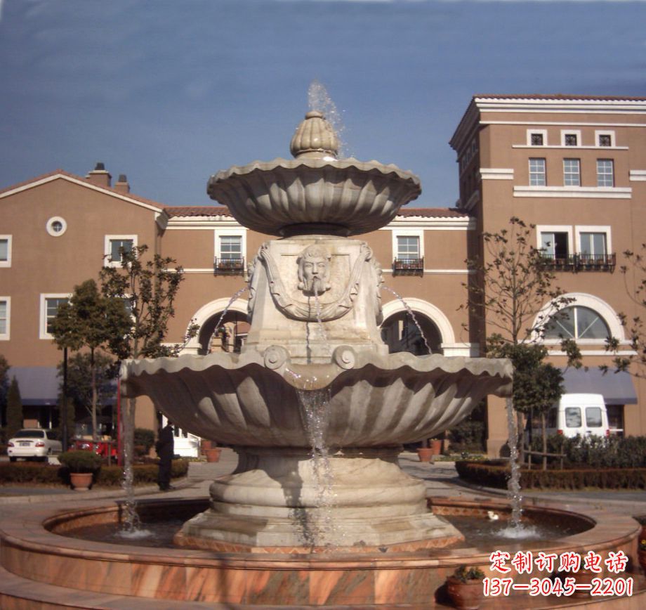 长春喷泉石雕