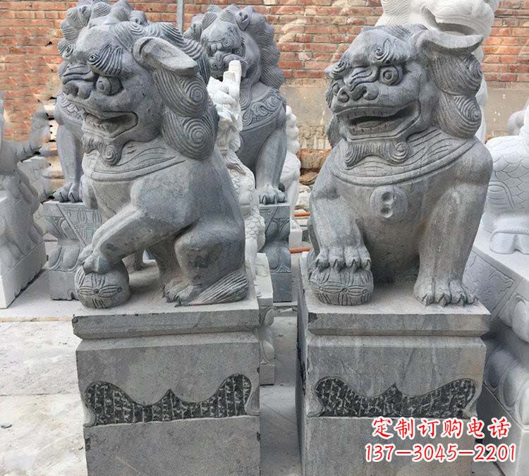 长春青石仿古狮子雕塑