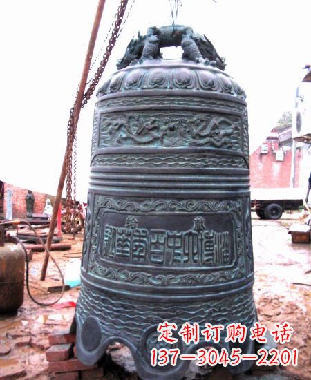 长春精美历久弥新的青铜钟雕塑