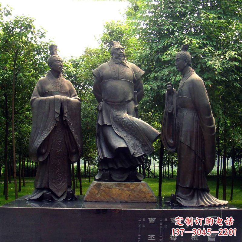 长春精美曹丕雕塑,彰显伟绩!
