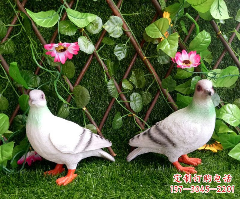 长春少女与和平鸽雕塑