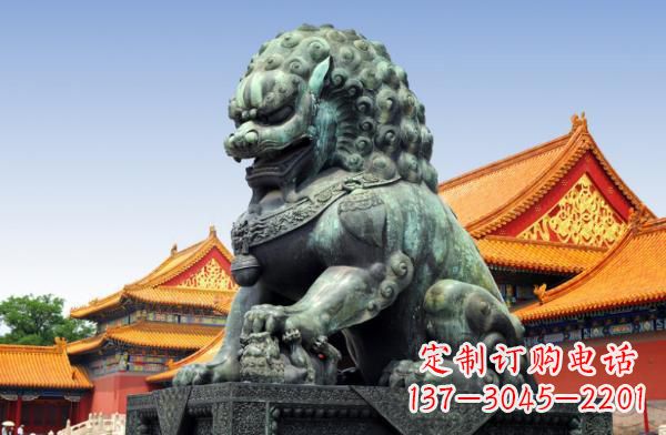 长春狮子青铜雕塑
