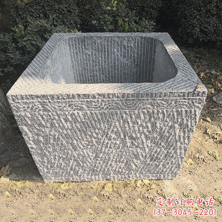 长春石槽石雕水槽