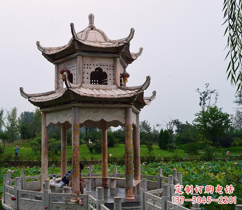 长春装点你的空间,让石雕凉亭景观雕塑点缀你的美