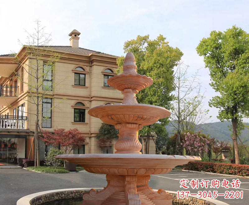 长春石雕小喷泉