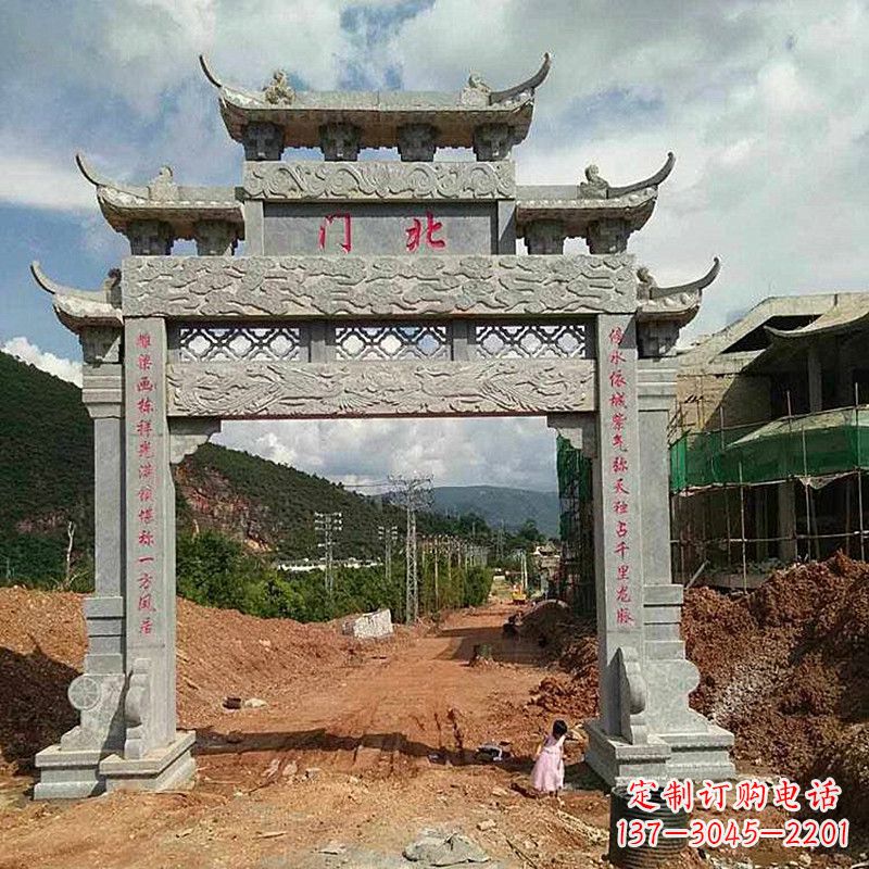长春石牌坊雕刻厂