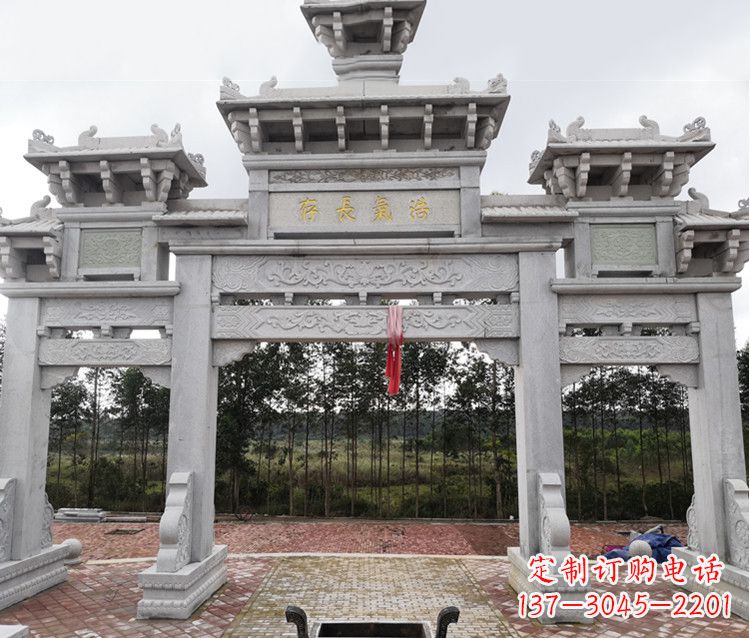 长春石牌坊石牌楼