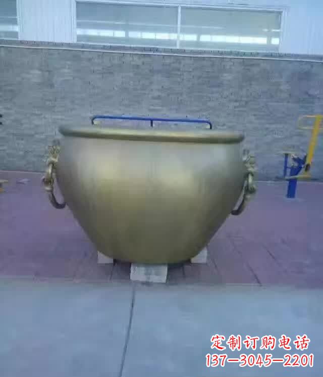 长春水缸铜雕塑